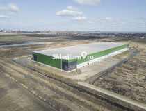 Вид здания. Неотапливаемый склад Склад Республика Адыгея, р-н Тахтамукайский, аул Старобжегокай, ул Ленина, 35/2 , 23 956 м2 фото 2